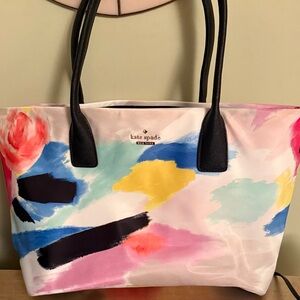 Kate Spade Multicolor Abstract Tote